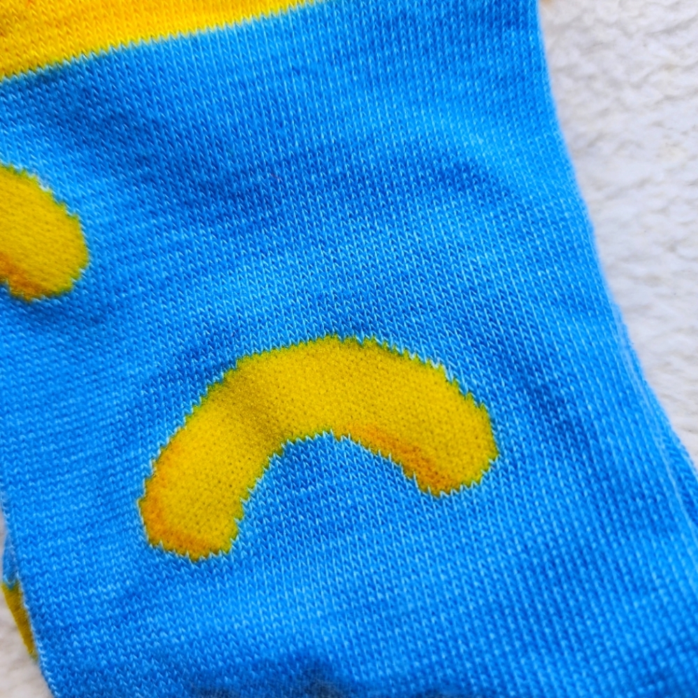 Kraft Macaroni & Cheese Crew Socks. NWT. - Picture 5 of 9